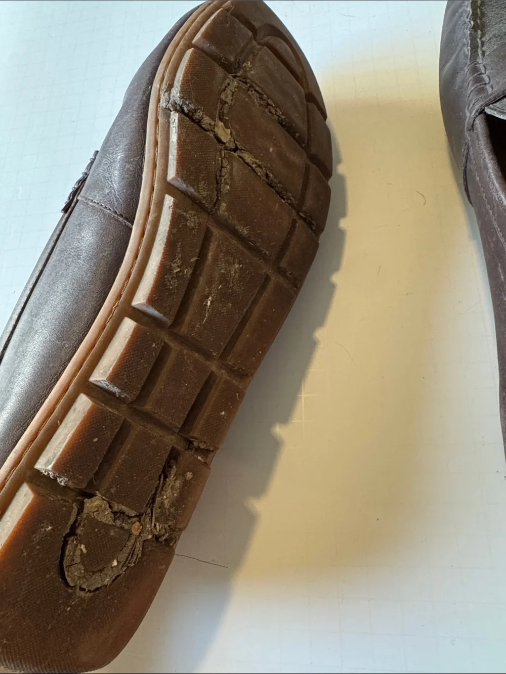Coach Men's Brown Signature Logo Penny Loafers